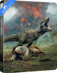 Jurassic World: Fallen Kingdom (2018) - Limited Edition Steelbook (Blu-ray + Bonus DVD) (NO Import ohne dt. Ton) Blu-ray