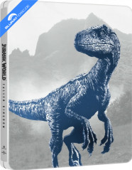 Jurassic World: Il regno distrutto (2018) 4K - Edizione Limitata Steelbook (4K UHD + Blu-ray) (IT Import) Blu-ray