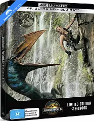 Jurassic World: Rebirth 4K - JB Hi-Fi Exclusive Limited Edition Steelbook (4K UHD + Blu-ray) (AU Import ohne dt. Ton) Blu-ray