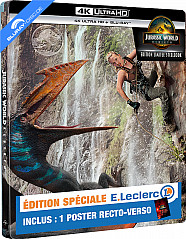 Jurassic World: Renaissance 4K - E.Leclerc Exclusive Édition Spéciale Steelbook (4K UHD + Blu-ray) (FR Import ohne dt. Ton) Blu-ray