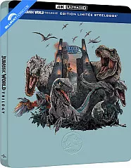 Jurassic World: Trilogie 4K - Édition Limitée Steelbook (4K UHD) (FR Import ohne dt. Ton) Blu-ray