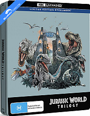 Jurassic World: Trilogy 4K - JB Hi-Fi Exclusive Limited Edition Steelbook (4K UHD) (AU Import ohne dt. Ton) Blu-ray