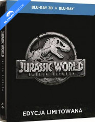 Jurassic World: Upadłe królestwo (2018) 3D - Limited Edition Steelbook (Blu-ray 3D + Blu-ray) (PL Import ohne dt. Ton) Blu-ray