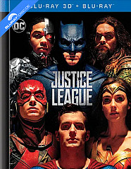 Justice League (2017) 3D - Limited Edition Digibook (Blu-ray 3D + Blu-ray + Digital Copy) (HK Import ohne dt. Ton) Blu-ray