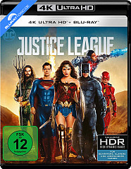 Justice League (2017) 4K (4K UHD + Blu-ray + Digital HD) Blu-ray