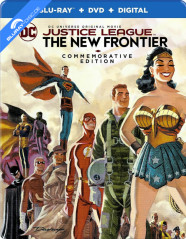 Justice League: The New Frontier (2008) - Commemorative Edition Steelbook (Blu-ray + DVD + UV Copy) (US Import ohne dt. Ton) Blu-ray