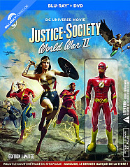 Justice Society: World War II (2021) - Édition Limitée (Blu-ray + DVD + Figure) (FR Import) Blu-ray