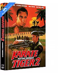 Karate Tiger 2 - Raging Thunder (Limited Mediabook Edition) (Cover A) (Blu-ray + DVD) Blu-ray