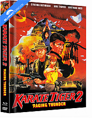 Karate Tiger 2 - Raging Thunder (Limited Mediabook Edition) (Cover C) (Blu-ray + DVD) Blu-ray