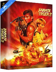Karate Tiger 2 - Raging Thunder (Year of the Dragon Edition #3) (Limited Mediabook Edition) (Cover C) (Blu-ray + Bonus-DVD) Blu-ray