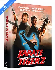 Karate Tiger 2 - Raging Thunder (Year of the Dragon Edition #3) (Limited Mediabook Edition) (Cover A) (Blu-ray + Bonus-DVD) Blu-ray