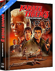 Karate Tiger 3 - Blood Brothers (Limited Mediabook Edition) (Cover B) Blu-ray