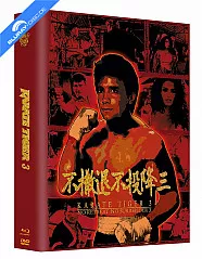 Karate Tiger 3 - Blood Brothers (Year of the Dragon Edition #4) (Limited Mediabook Edition) (Cover F) (Blu-ray + Bonus-DVD) Blu-ray