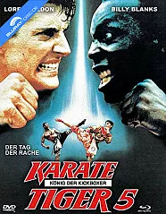 Karate Tiger 5 - König der Kickboxer (Limited Mediabook Edition) (Cover A) (Blu-ray + DVD) Blu-ray