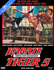 Karate Tiger 5 - König der Kickboxer (Limited Mediabook Edition) (Cover C) (Blu-ray + DVD) Blu-ray