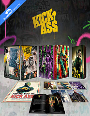 Kick-Ass 4K - Zavvi Exclusive Collector's Edition Steelbook (4K UHD + Blu-ray) (UK Import) Blu-ray