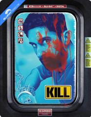 Kill (2023) 4K - Amazon Exclusive Limited Edition Steelbook (4K UHD + Blu-ray + Digital Copy) (US Import ohne dt. Ton) Blu-ray