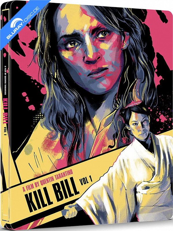 Kill Bill: Volume 1 4K - Limited Edition PET Slipcover Steelbook 4K UHD ...