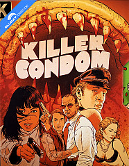 Killer Condom (1996) 4K - Theatrical and Director's Cut - Vinegar Syndrome Exclusive Limited Slipcover Edition (4K UHD + 2 Blu-ray) (US Import) Blu-ray