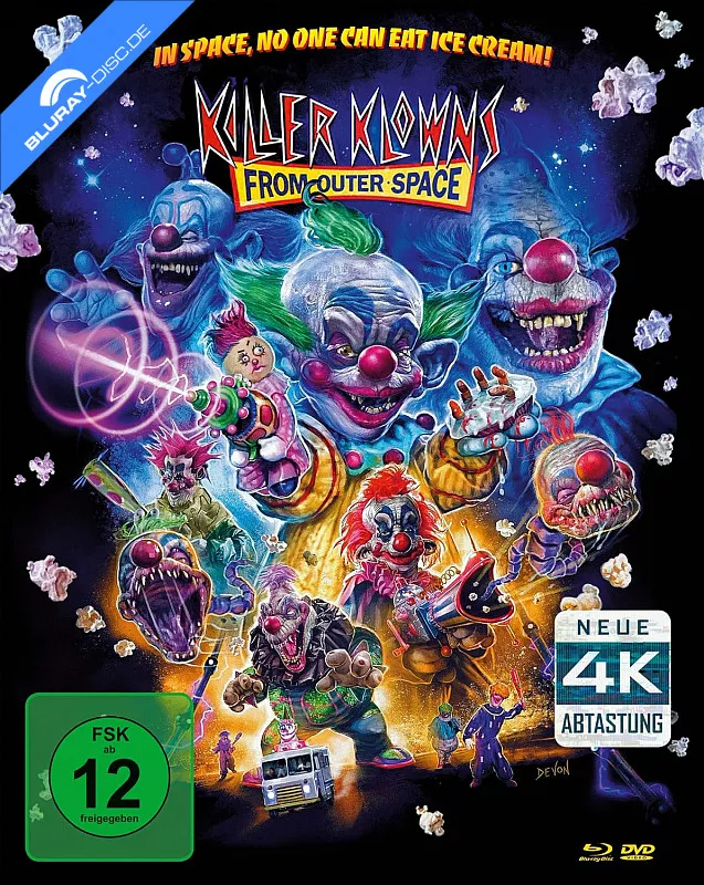 洋画・外国映画 Killer Klowns from Outer Space [Blu-ray Amazon.com: Killer Klowns From Outer Space [Blu-ray] : Películas y TV