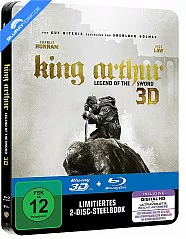 King Arthur: Legend of the Sword 3D (Limited Steelbook Edition) (Blu-ray 3D + Blu-ray + UV Copy) Blu-ray