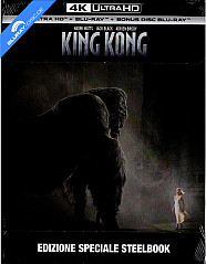 King Kong (2005) 4K - Edizione Limitata Steelbook (4K UHD + Blu-ray + Bonus Blu-ray) (IT Import) Blu-ray