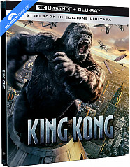 King Kong (2005) 4K - Edizione Limitata Steelbook (Neuauflage) (4K UHD + Blu-ray + Bonus Blu-ray) (IT Import) Blu-ray