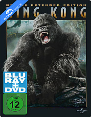 King Kong (2005) (Limited Steelbook Edition) (Blu-ray + DVD)