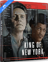 King of New York (1990) 4K - Lionsgate Limited Exclusive Limited Edition PET Slipcover Steelbook (4K UHD + Blu-ray + Digital Copy) (US Import ohne dt. Ton) Blu-ray