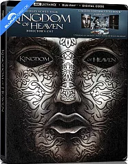 Kingdom of Heaven 4K - Director's Cut + Roadshow Director's Cut - Limited Edition Steelbook (4K UHD + Blu-ray + Bonus Blu-ray + Digital Copy) (US Import) Blu-ray