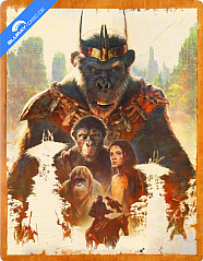 Kingdom of the Planet of the Apes 4K - Theatrical and Raw Cut - Limited Edition Steelbook (4K UHD + Bonus Blu-ray + Digital Copy) (US Import ohne dt. Ton) Blu-ray