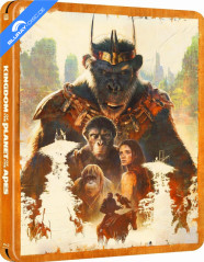 Kingdom of the Planet of the Apes 4K - Theatrical and Raw Cut - Limited Edition Steelbook (4K UHD + Bonus Blu-ray) (CA Import ohne dt. Ton) Blu-ray