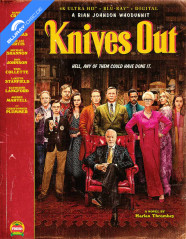 Knives Out 4K - Lionsgate Limited Exclusive Limited Edition PET Slipcover Steelbook (Neuauflage) (4K UHD + Blu-ray + Digital Copy) (US Import ohne dt. Ton) Blu-ray