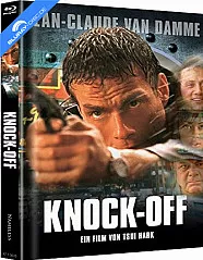 Knock Off (1998) (Limited Mediabook Edition) (Cover A) (Blu-ray + DVD) Blu-ray