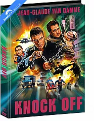 Knock Off (1998) (Wattierte Limited Mediabook Edition) (Cover B) Blu-ray