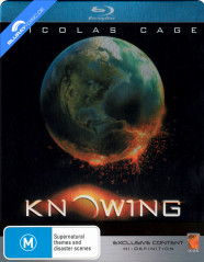 Knowing (2009) - Limited Edition Steelbook (AU Import ohne dt. Ton) Blu-ray