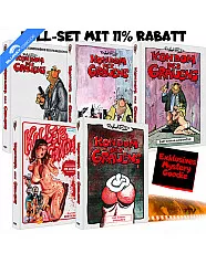 Kondom des Grauens (1996) 4K (Director's Cut + Kinofassung) (Limited Collector's Mediabook Edition) (Full-Set) (Cover A - E) (5 4K UHD + 10 Blu-ray) Blu-ray