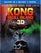 Kong: Skull Island 3D (Blu-ray 3D + Blu-ray + UV Copy) (US Import) Blu-ray