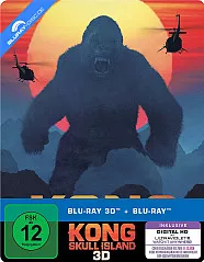 Kong: Skull Island 3D (Limited Steelbook Edition) (Blu-ray 3D + Blu-ray + UV Copy) Blu-ray