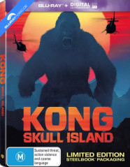 Kong: Skull Island - JB Hi-Fi Exclusive Limited Edition Steelbook (Blu-ray + Digital Copy) (AU Import ohne dt. Ton) Blu-ray
