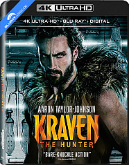 Kraven: The Hunter 4K (4K UHD + Blu-ray + Digital Copy) (US Import ohne dt. Ton) Blu-ray