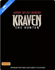 Kraven: The Hunter 4K - JB Hi-Fi Exclusive Limited Edition Steelbook (4K UHD + Blu-ray) (AU Import ohne dt. Ton) Blu-ray