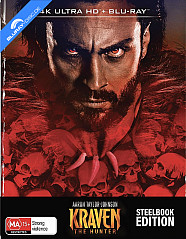 Kraven: The Hunter 4K - JB Hi-Fi Exclusive Limited Edition Steelbook (4K UHD + Blu-ray) (AU Import ohne dt. Ton) Blu-ray