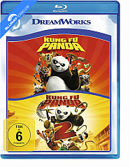 Kung Fu Panda + Kung Fu Panda 2 (Doppelset) Blu-ray