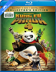 Kung Fu Panda 4 - Collector's Edition (Blu-ray + DVD + Digital Copy) (US Import ohne dt. Ton) Blu-ray