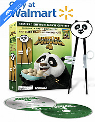 Kung Fu Panda 4 - Walmart Exclusive Limited Edition Movie Giftset (Blu-ray + DVD + Digital Copy) (US Import ohne dt. Ton) Blu-ray