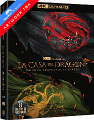 La Casa del Dragón: La Segunda Temporada 4K - Edición Metálica (ES Import) Blu-ray