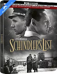 La Liste de Schindler 4K - 30ème Anniversaire Édition Boîtier Steelbook (Neuauflage) (4K UHD + Blu-ray + Bonus Blu-ray) (FR Import ohne dt. Ton) Blu-ray
