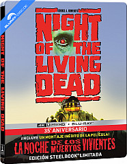 La Noche de los Muertos Vivientes (1990) 4K - Theatrical and Uncensored - Edición Metálica (4K UHD + Blu-ray) (ES Import) Blu-ray