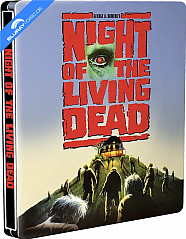 La notte dei morti viventi (1990) 4K - Theatrical and Uncensored - Edizione Limitata Steelbook (4K UHD + Blu-ray) (IT Import ohne dt. Ton) Blu-ray